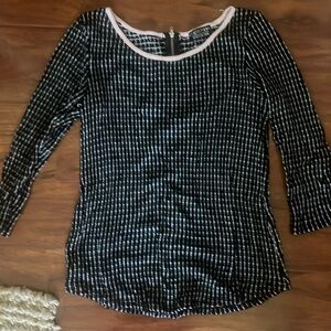 Paper moon black and white top. Women’s size small